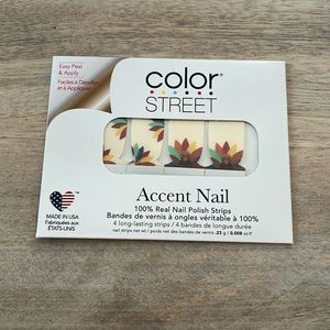 Color Street Thanksgiving Accent nail
